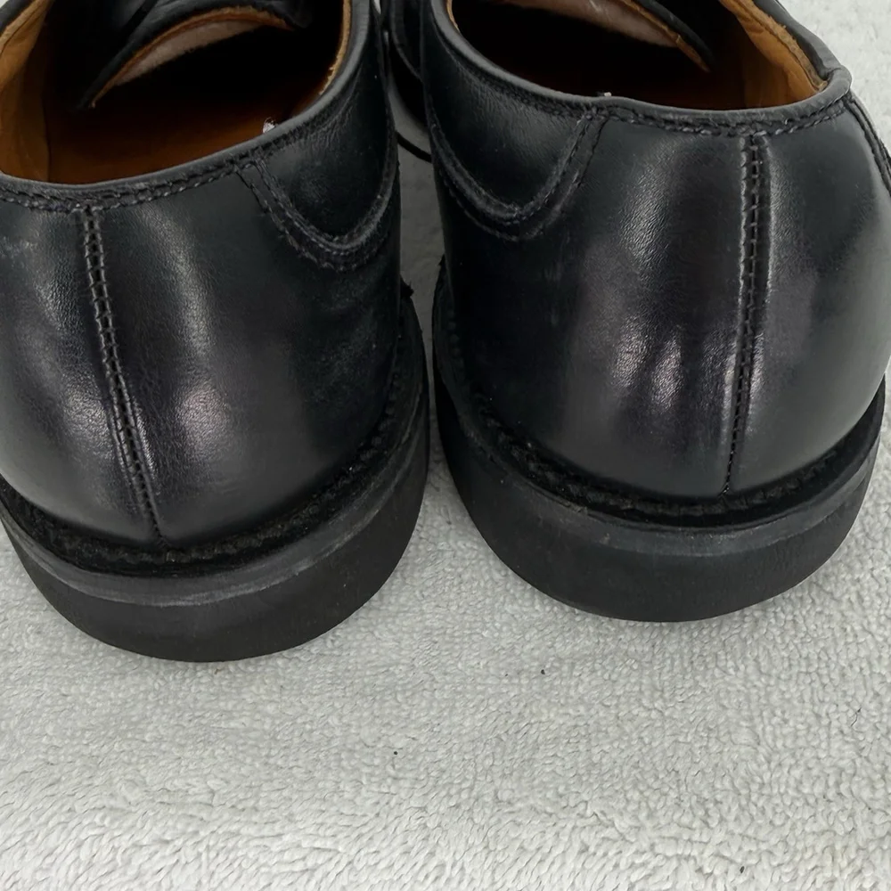 Allen Edmonds Stockbridge Split Tow Black Leather Dress Shoes Men’s Size 9.5a